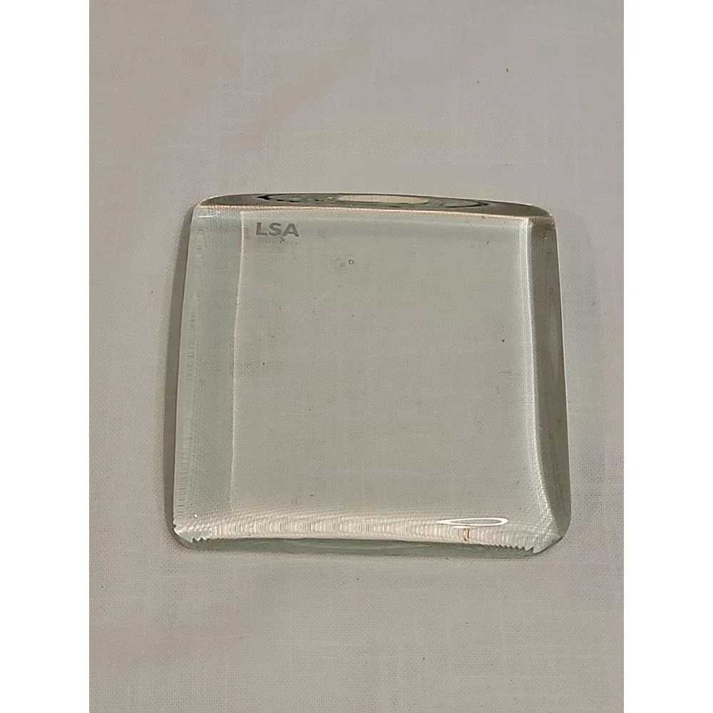 LSA Poland made clear Glass Trivet 5.5